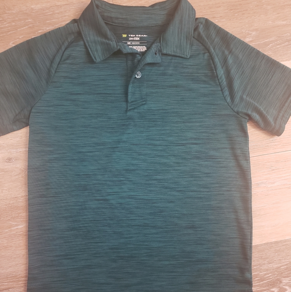 Boys short sleeve performance polo